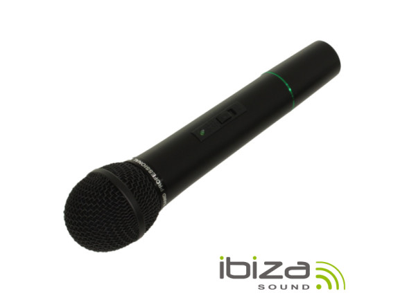 Ibiza Microfone S/Fios p/ Colunas Port 207.5MHZ Ibiza Microfone S/Fios p/ Colunas Port 207.5MHZ